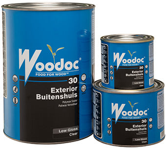 Woodoc 30 Clear Low Gloss Exterior Polywax Sealer