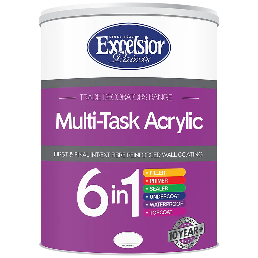 Excelsior Trade Decorators Multi Task 6 In 1 Acrylic (Prices From)