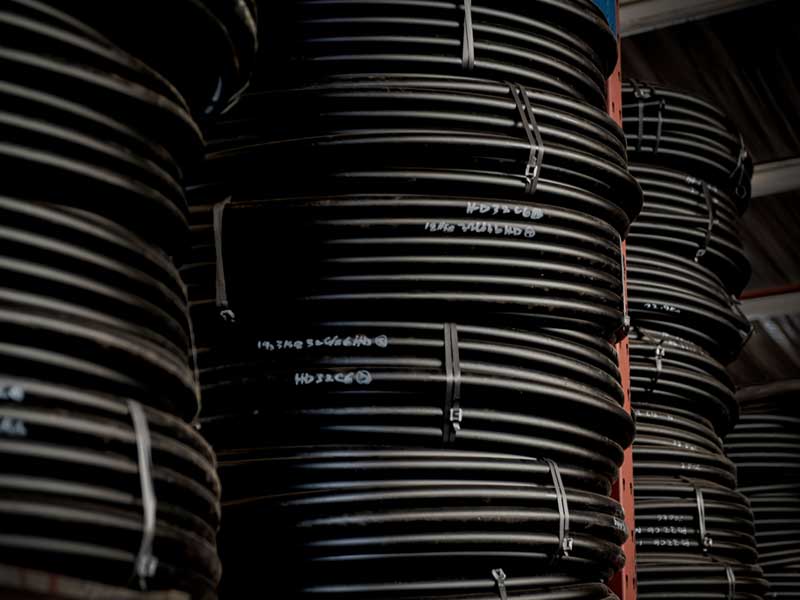 HDPE PIPE – High Density Polyethylene  (per 100m roll)