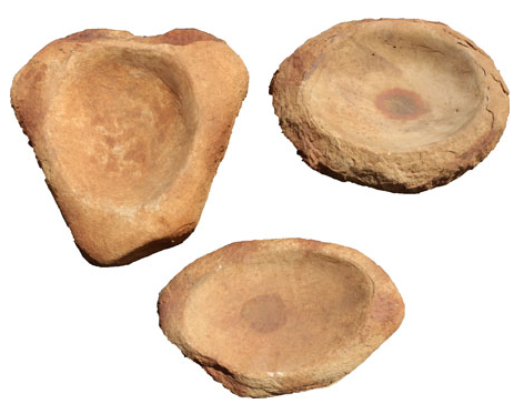 Culterra Grinding Stone Bird Baths
