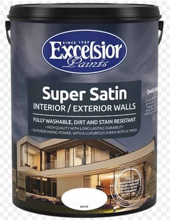 Excelsior Premium Supa Satin Acrylic (Prices from)