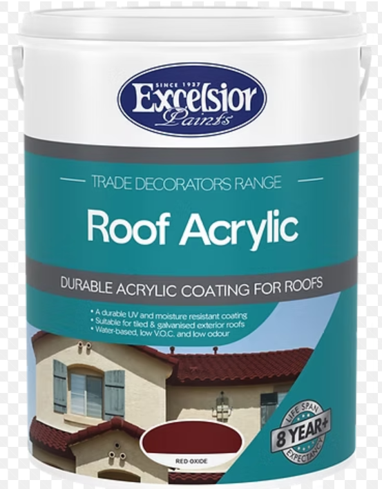 Excelsior Trade Decorators Roof Acrylic (Prices from)