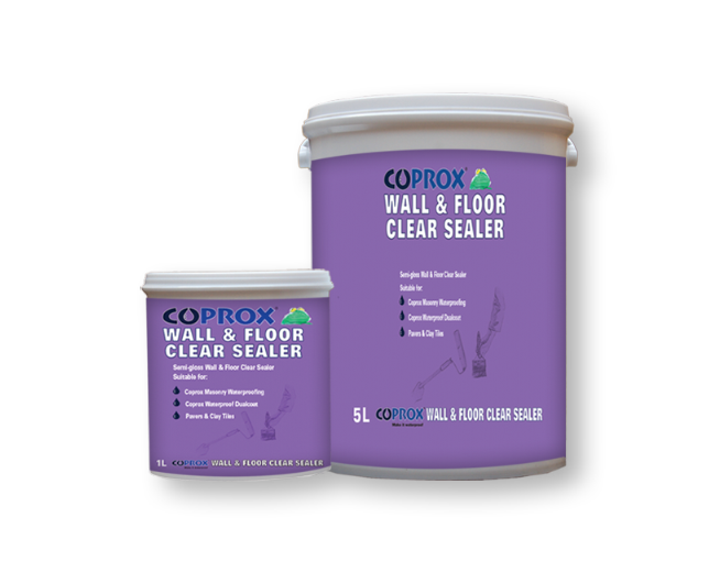 Coprox Wall & Floor Clear Sealer