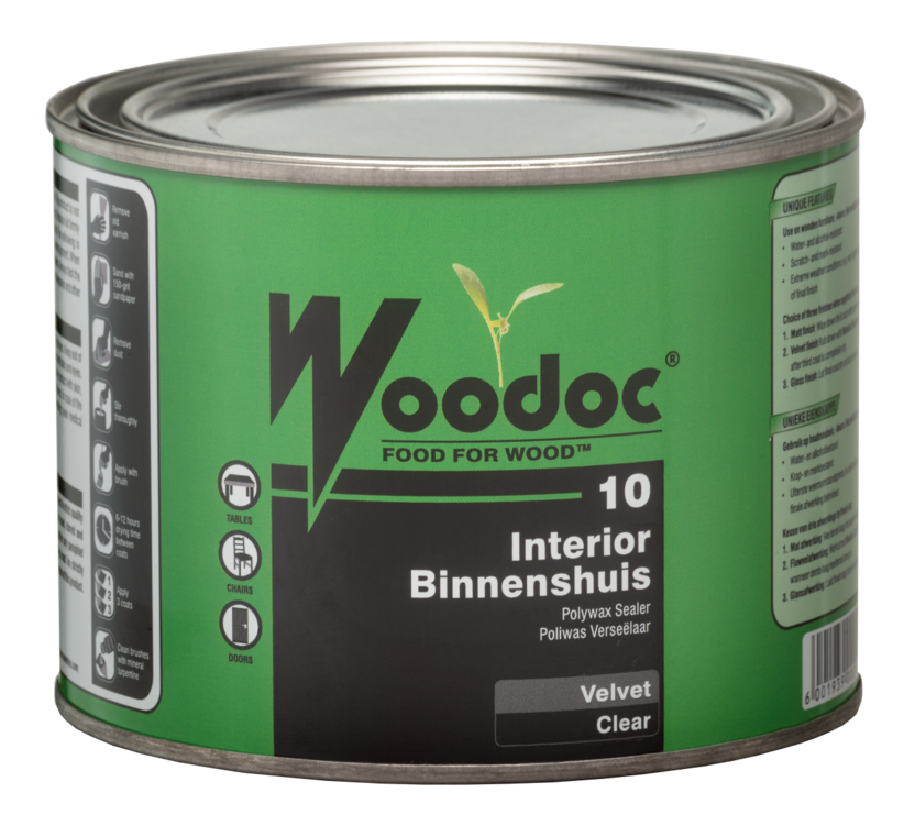Woodoc 10 Velvet Clear Interior Polywax Sealer