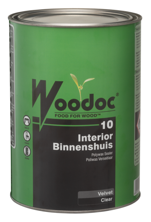 Woodoc 10 Velvet Clear Interior Polywax Sealer