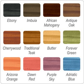 Woodoc Gel Stain - Colours